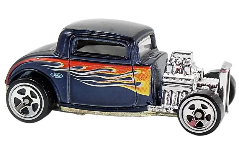 Foto da miniatura Hot Wheels 32 Ford na cor Azul